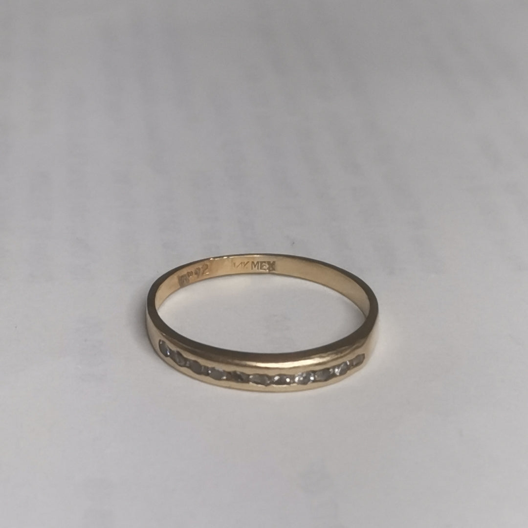 ANILLITO ORO 14 K 1.5 GRMS (SEMINUEVO)