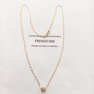 CADENA ORO, ORO COMBINADO 10 K 2 GRMS (SEMINUEVO)