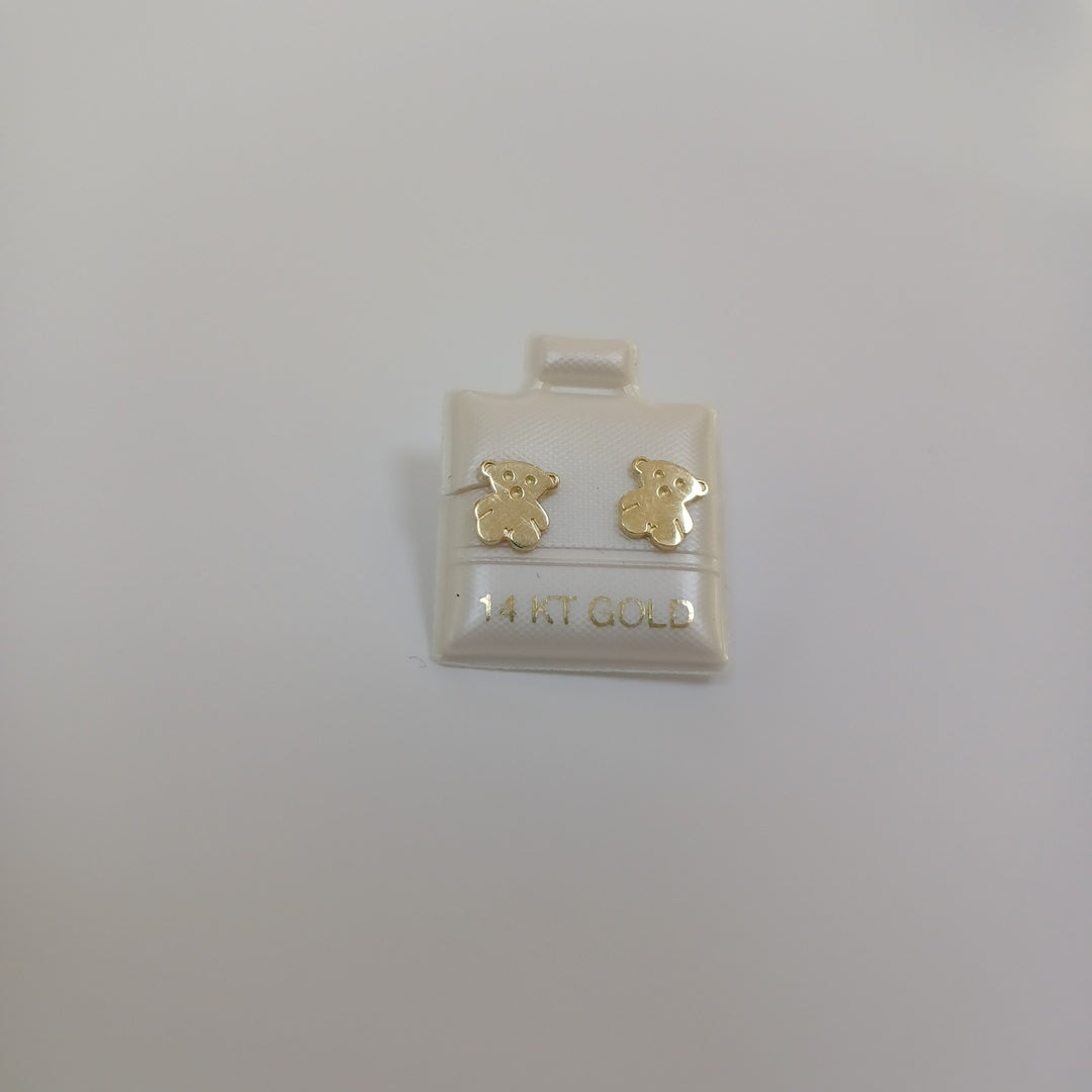 BROQUELES ORO 14K 1 (NUEVO)