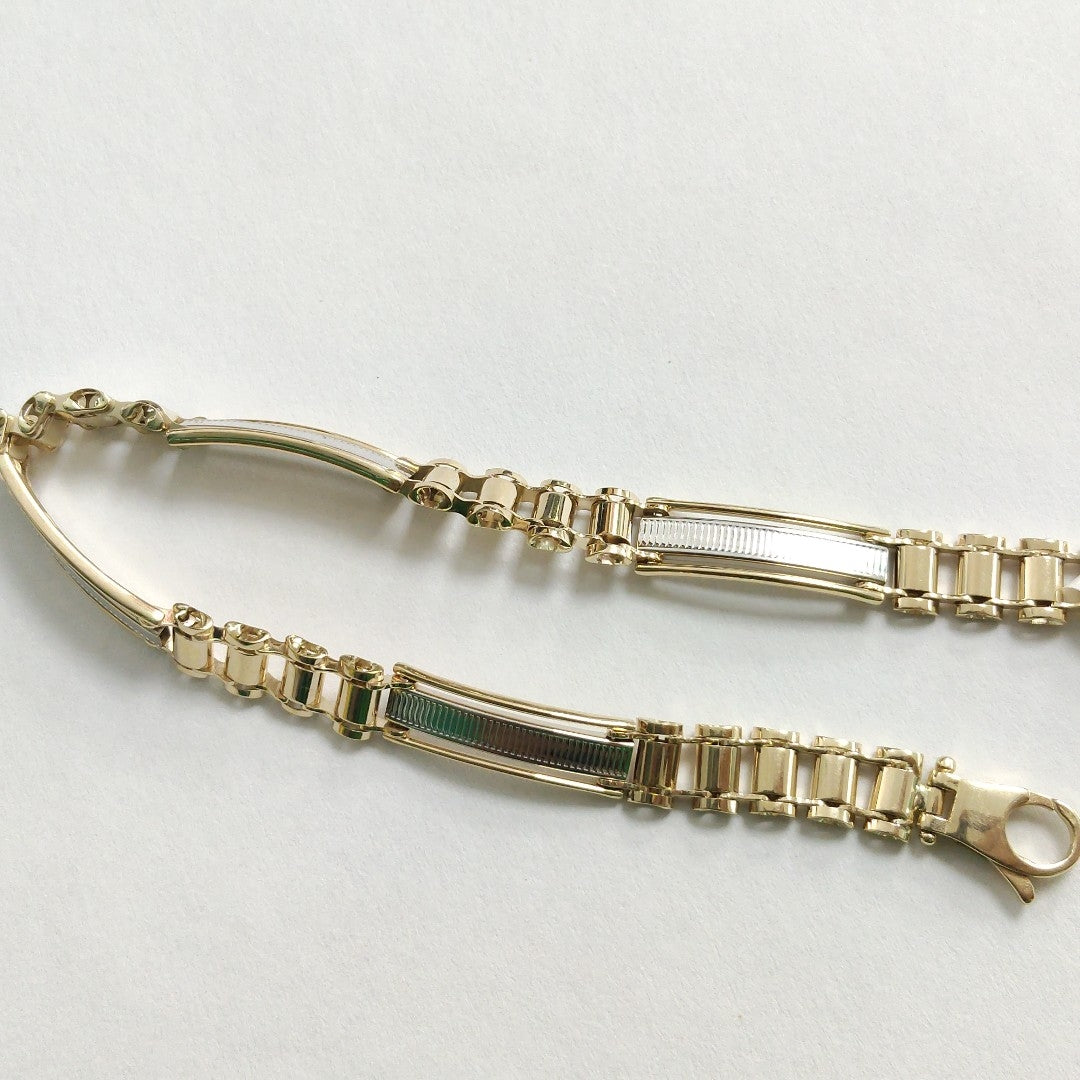 PULSERAS CABALLERO ORO 14K 11.1 (NUEVO)