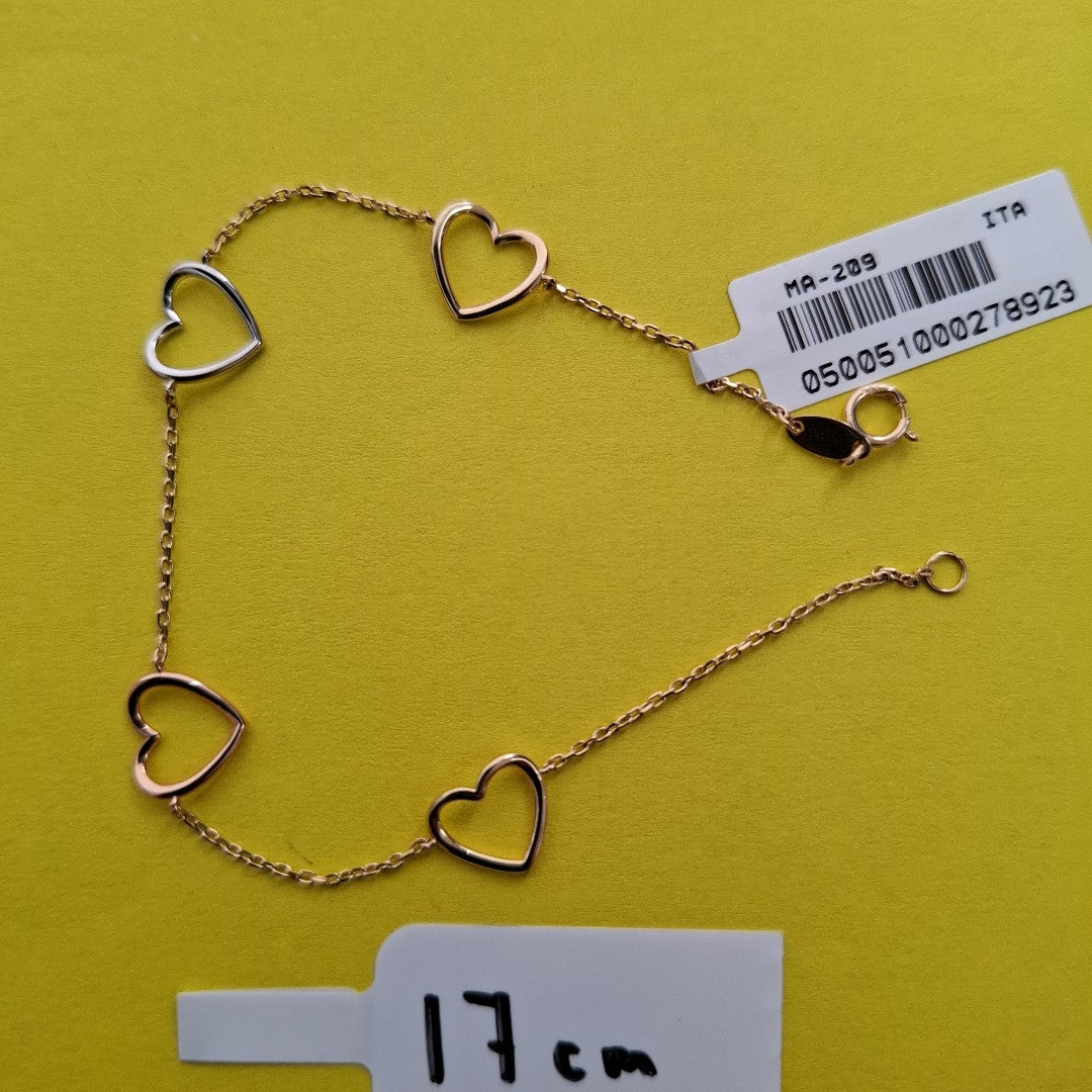 PULSERAS DAMA ORO 14K 1.5 (NUEVO)