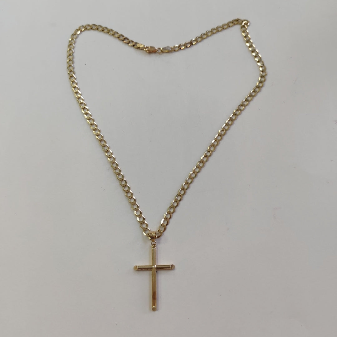 CADENA, DIJE ORO 10 K 12.5 GRMS (SEMINUEVO)