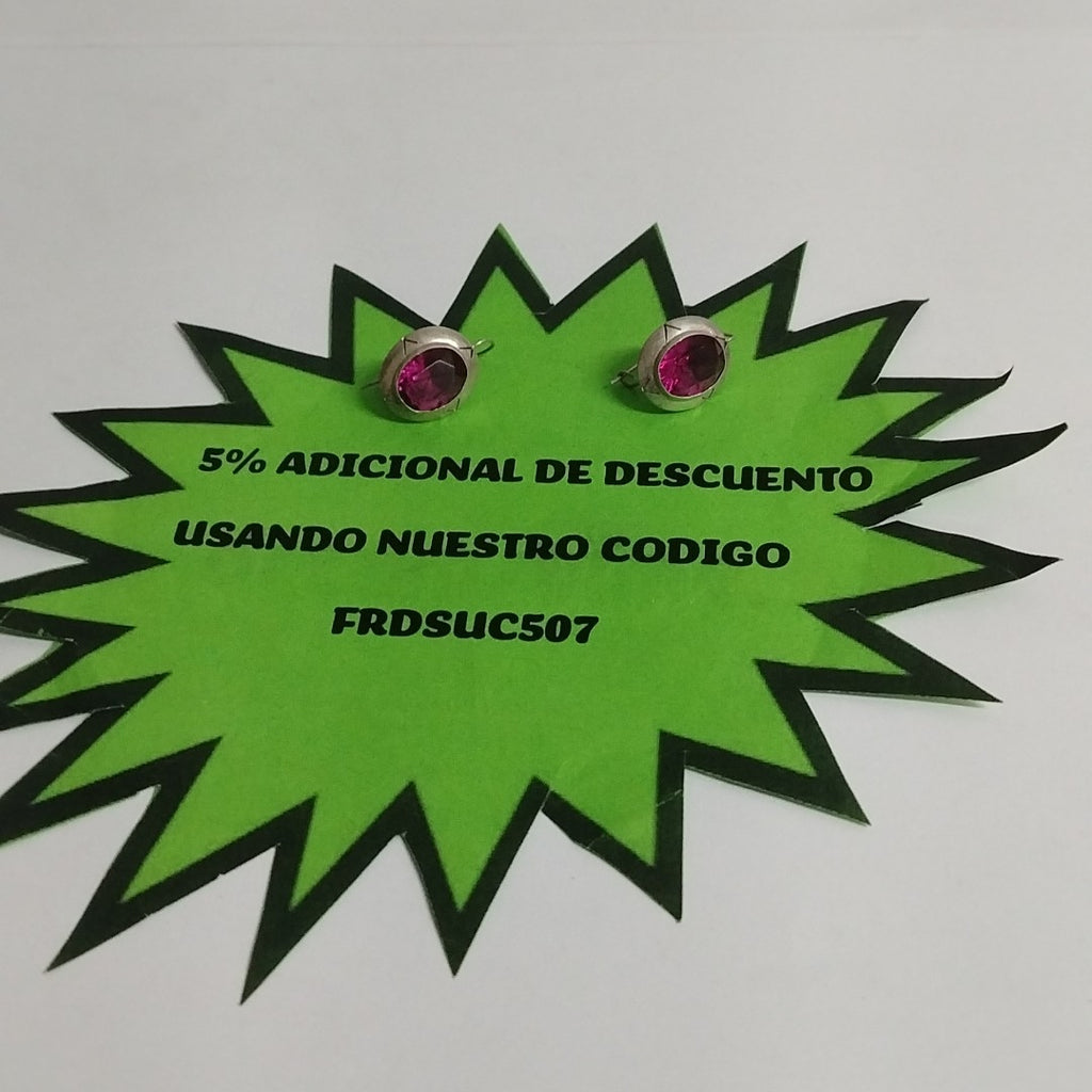 ARETES PAR PLATA 3.7 GRMS (SEMINUEVO)