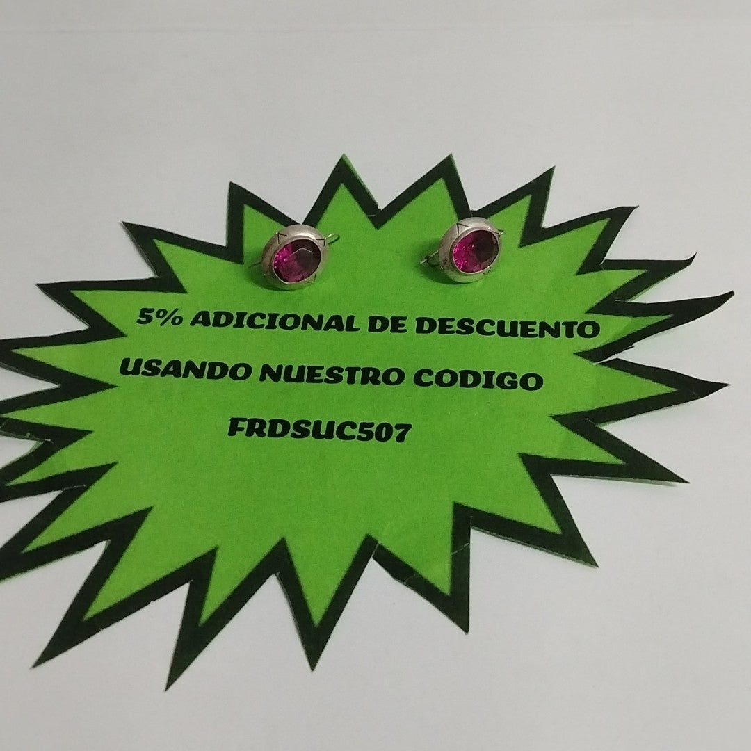 ARETES PAR PLATA 3.7 GRMS (SEMINUEVO)