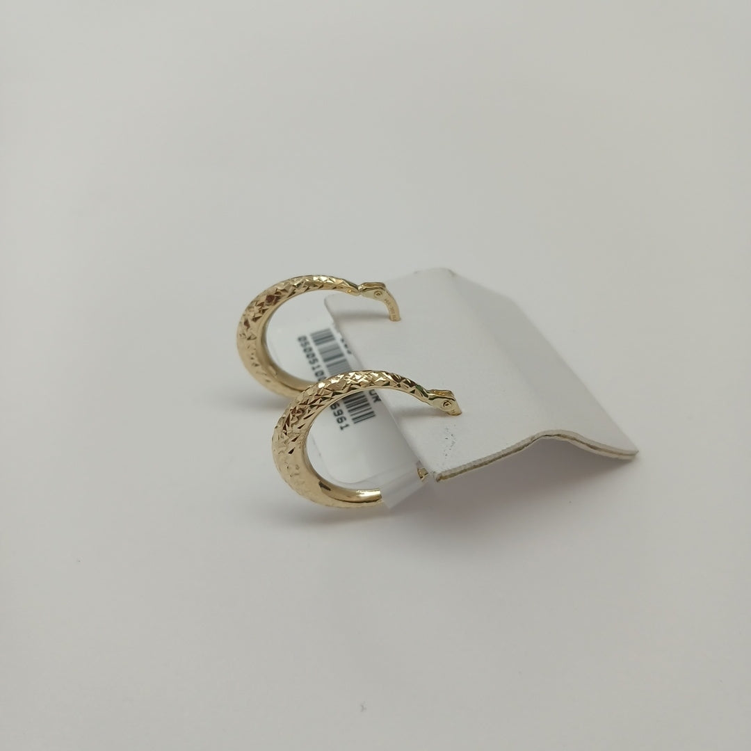 ARRACADAS ORO 14K 1.4 (NUEVO)