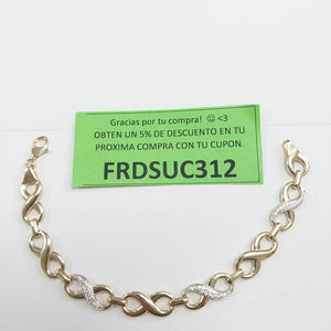 PULSERAS DAMA ORO 14K 7.3 (NUEVO)
