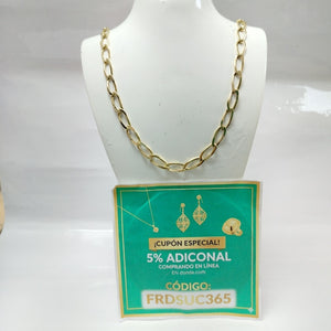 CADENA ORO 14 K 65.4 GRMS (SEMINUEVO)