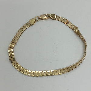 PULSERA ORO 14 K 3.2 GRMS (SEMINUEVO)
