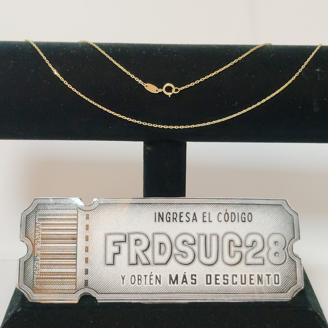 CADENA ORO 10 K 1.2 GRMS (SEMINUEVO)