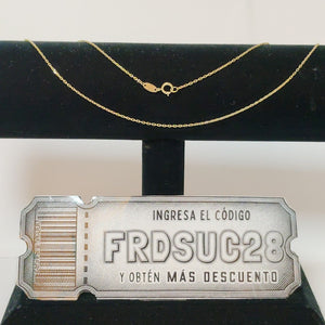 CADENA ORO 10 K 1.2 GRMS (SEMINUEVO)