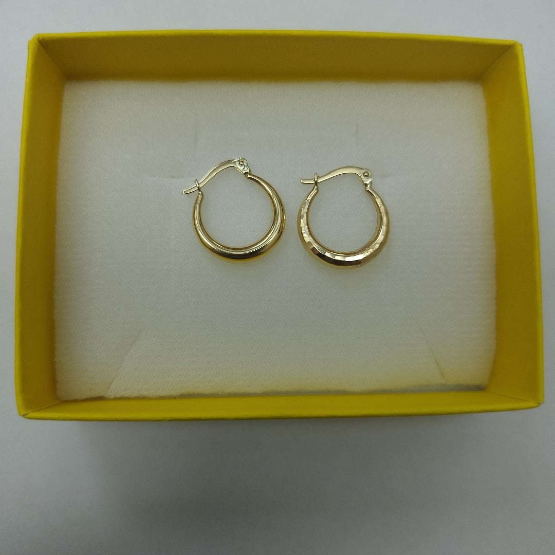 ARRACADAS ORO 14K 1.4 (NUEVO)