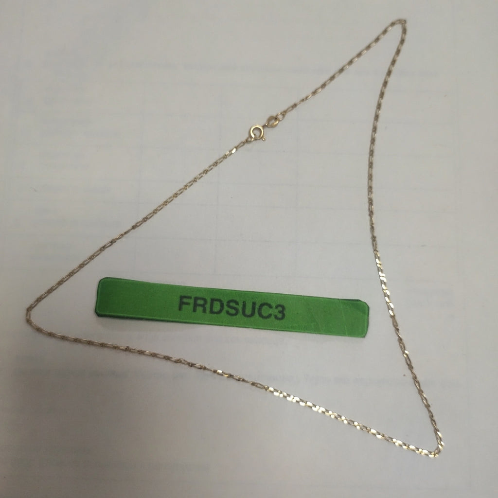 CADENA ORO 14 K 2,00 GRMS (SEMINUEVO)