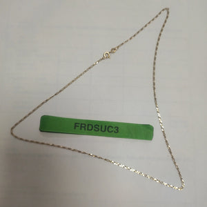 CADENA ORO 14 K 2,00 GRMS (SEMINUEVO)