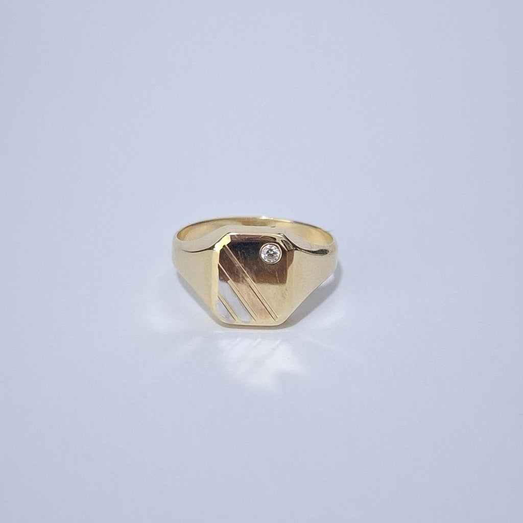 ANILLOS CABALLERO ORO 14K 4.1 (NUEVO)