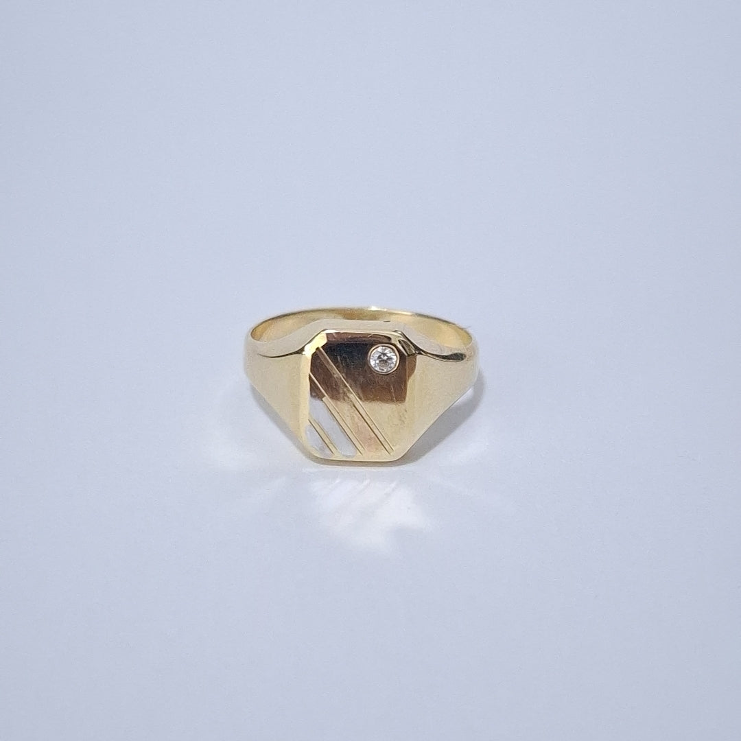 ANILLOS CABALLERO ORO 14K 4.1 (NUEVO)