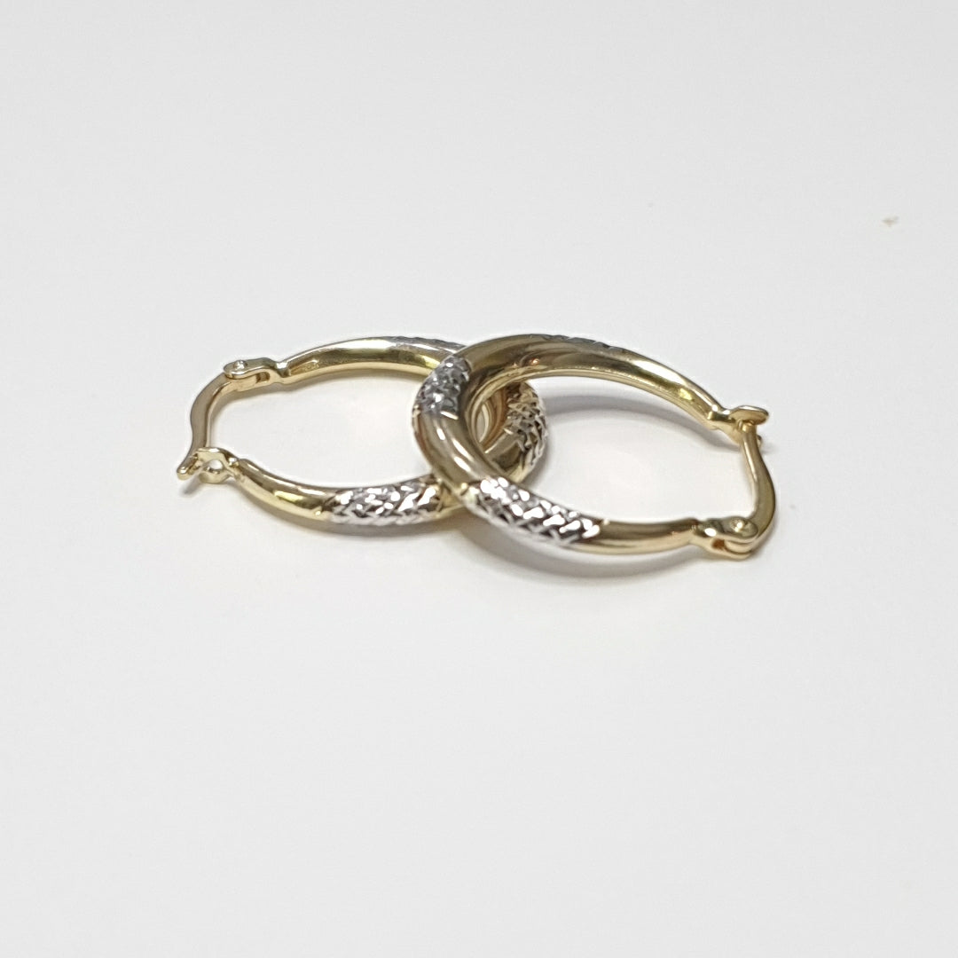 ARRACADAS ORO 14K 1.5 (NUEVO)