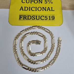 CADENA MONACO ORO 14K 27.4 (NUEVO)
