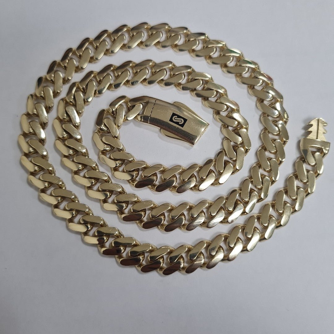 CADENA MONACO ORO 14K 31.2 (NUEVO)
