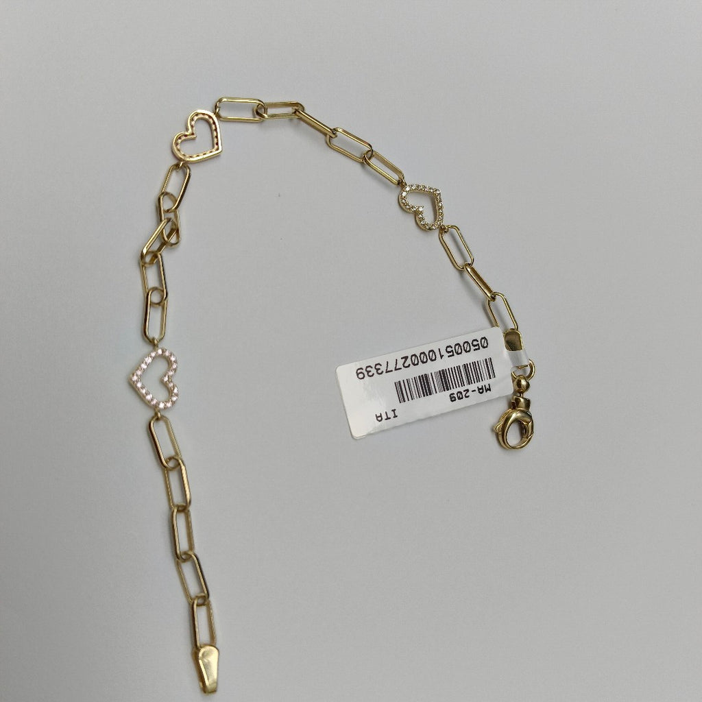 PULSERAS DAMA ORO 14K 3.2 (NUEVO)