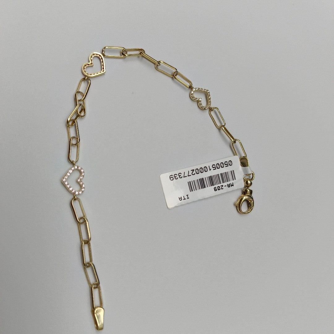 PULSERAS DAMA ORO 14K 3.2 (NUEVO)