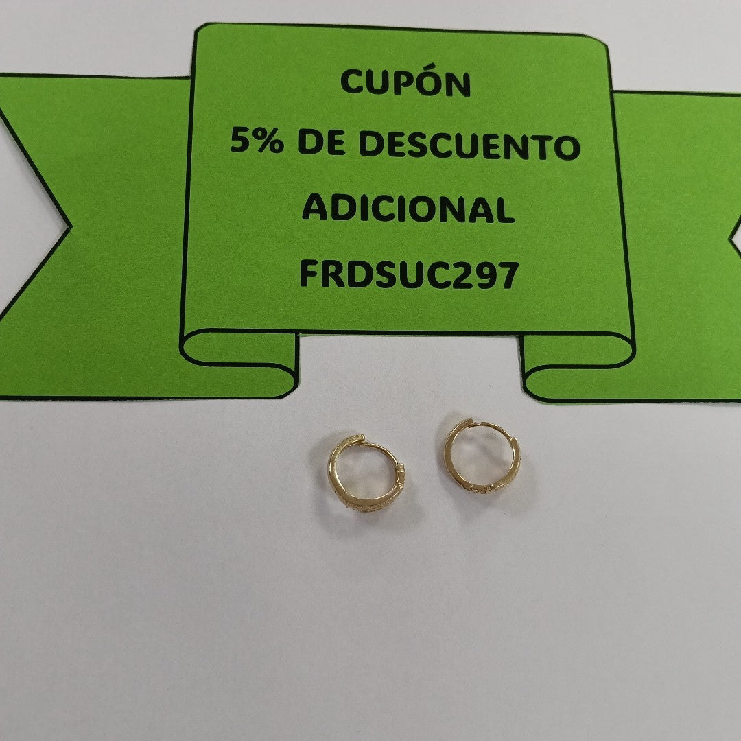 HUGGIES ORO 14K 2 (NUEVO)