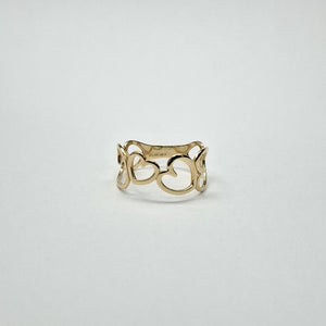 ANILLOS DAMA ORO 14K 1.5 (NUEVO)