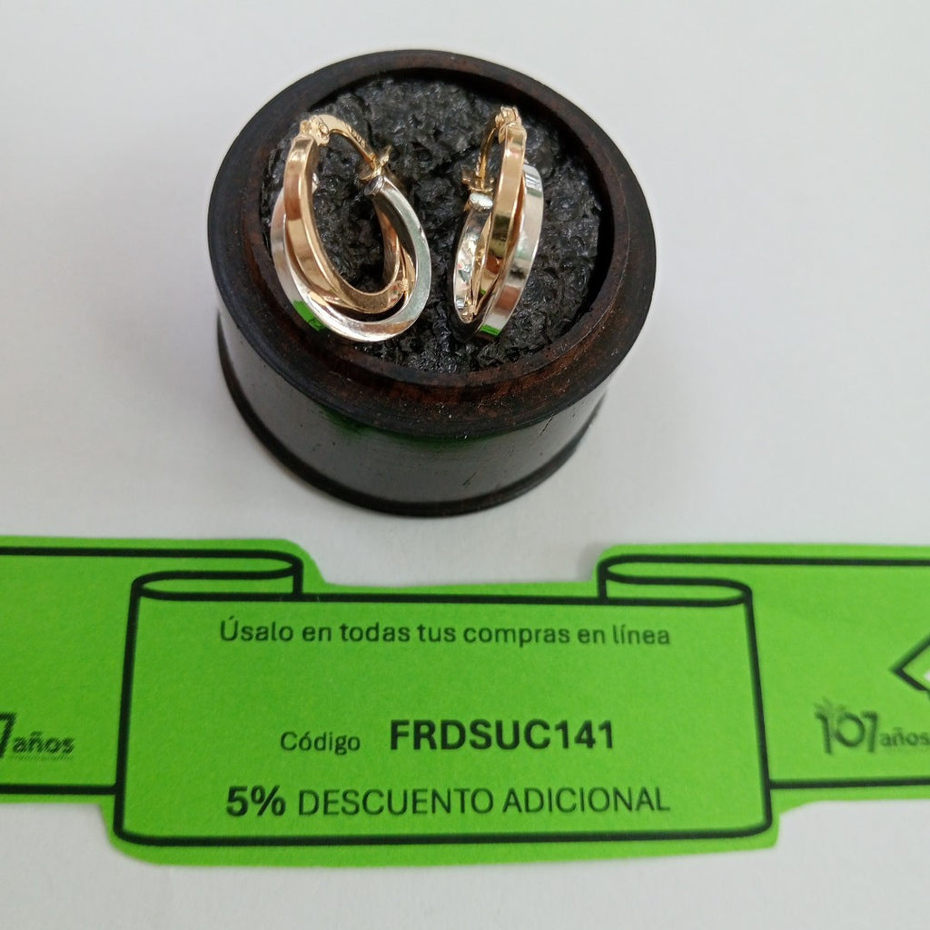 ARRACADAS ORO 14K 1.2 (NUEVO)
