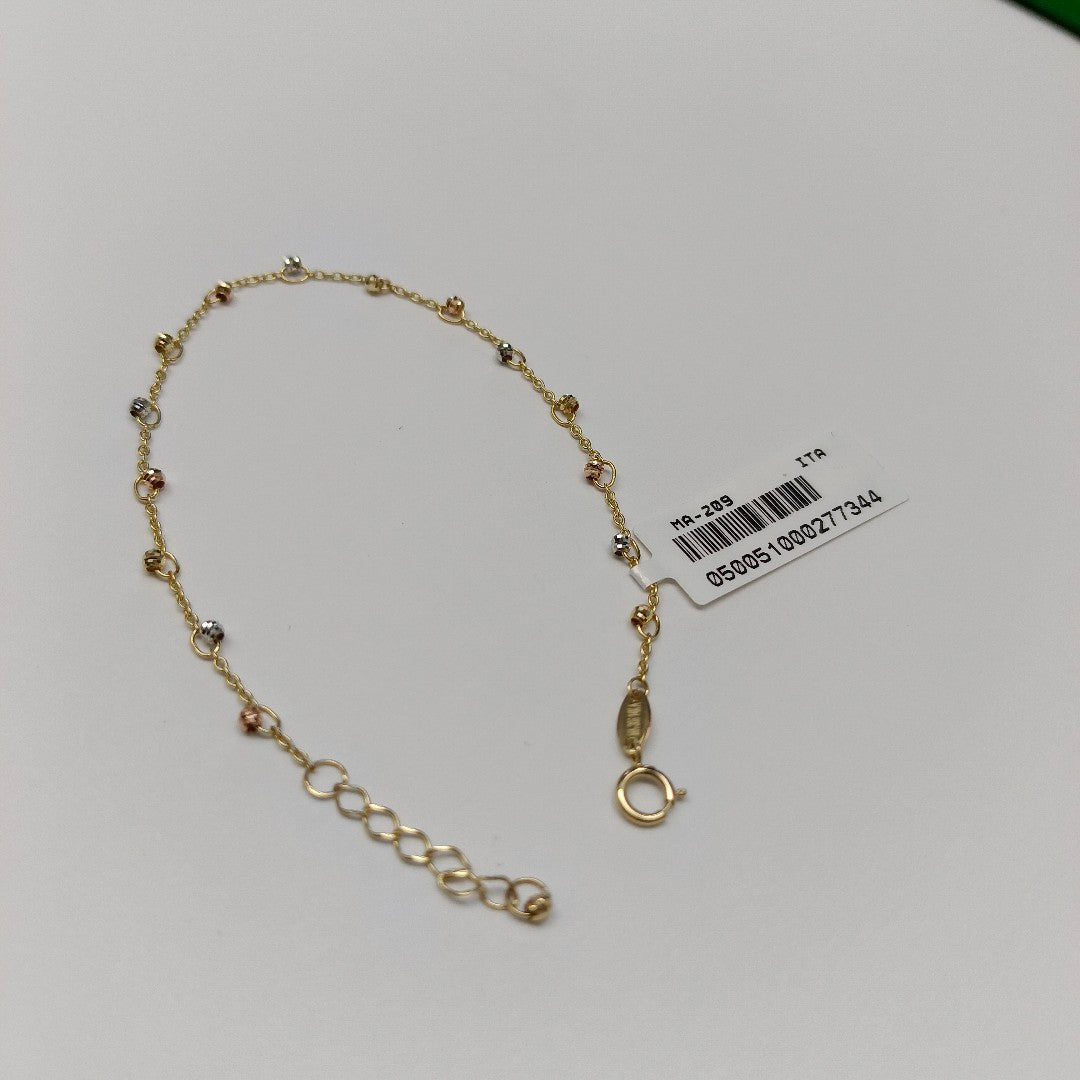 PULSERAS DAMA ORO 14K 1.1 (NUEVO)