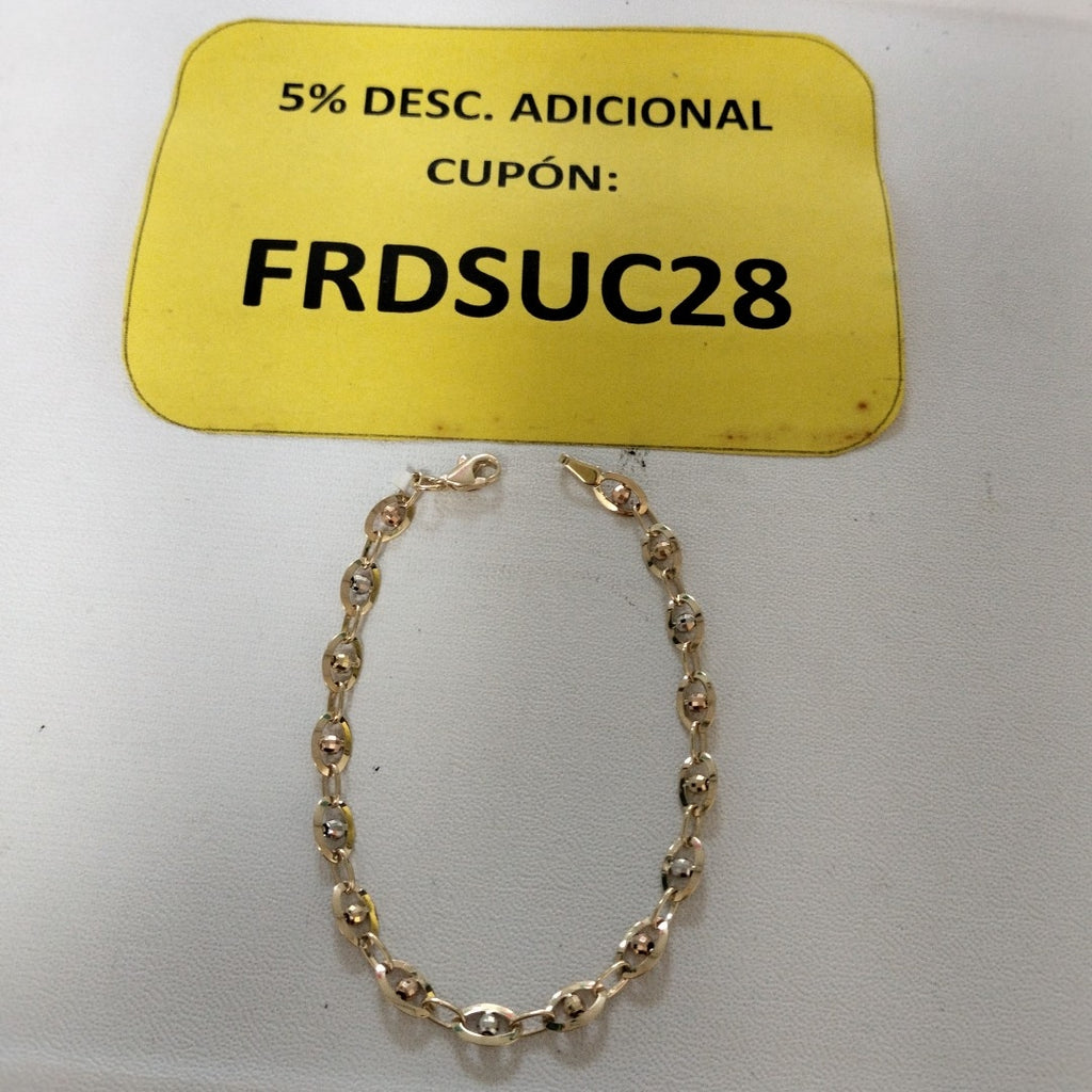 PULSERAS DAMA ORO 14K 3.7 (NUEVO)