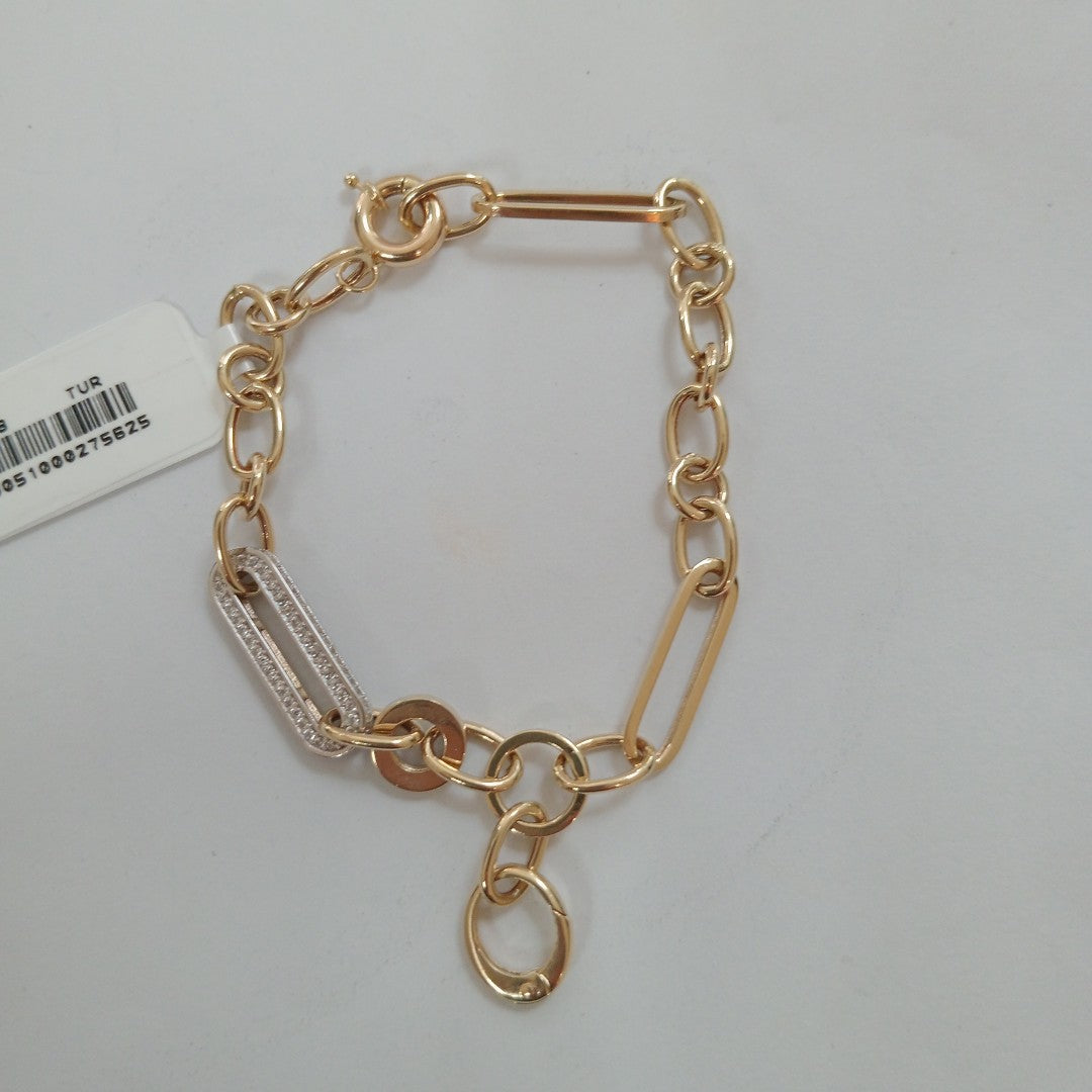PULSERAS DAMA ORO 14K 7 (NUEVO)