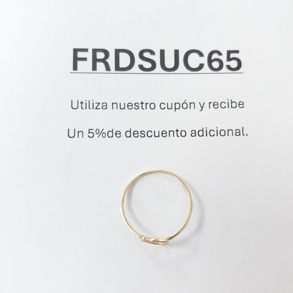 ANILLOS DAMA ORO 14K 1 (NUEVO)