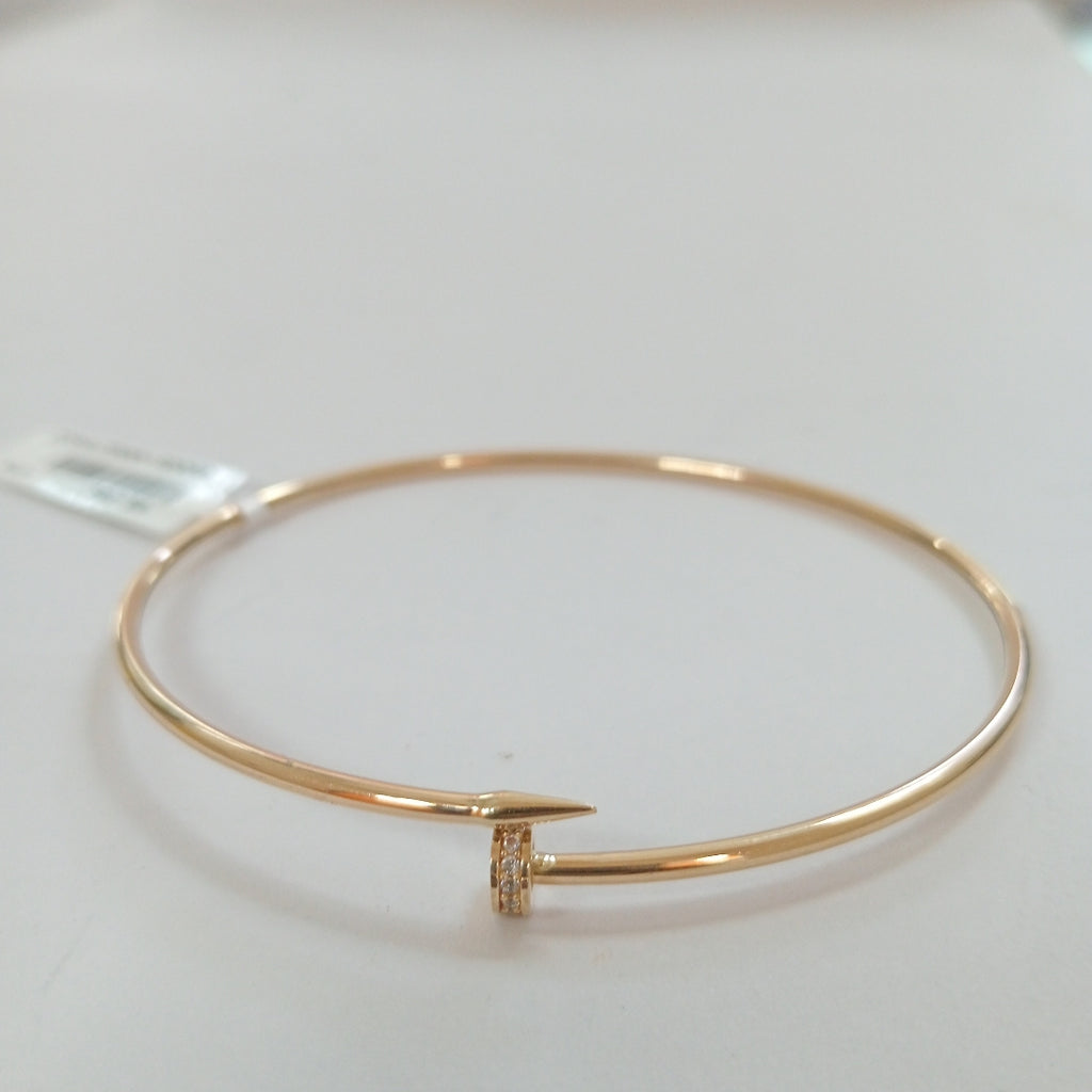 PULSERA CLAVO ORO 14K 2.9 (NUEVO)