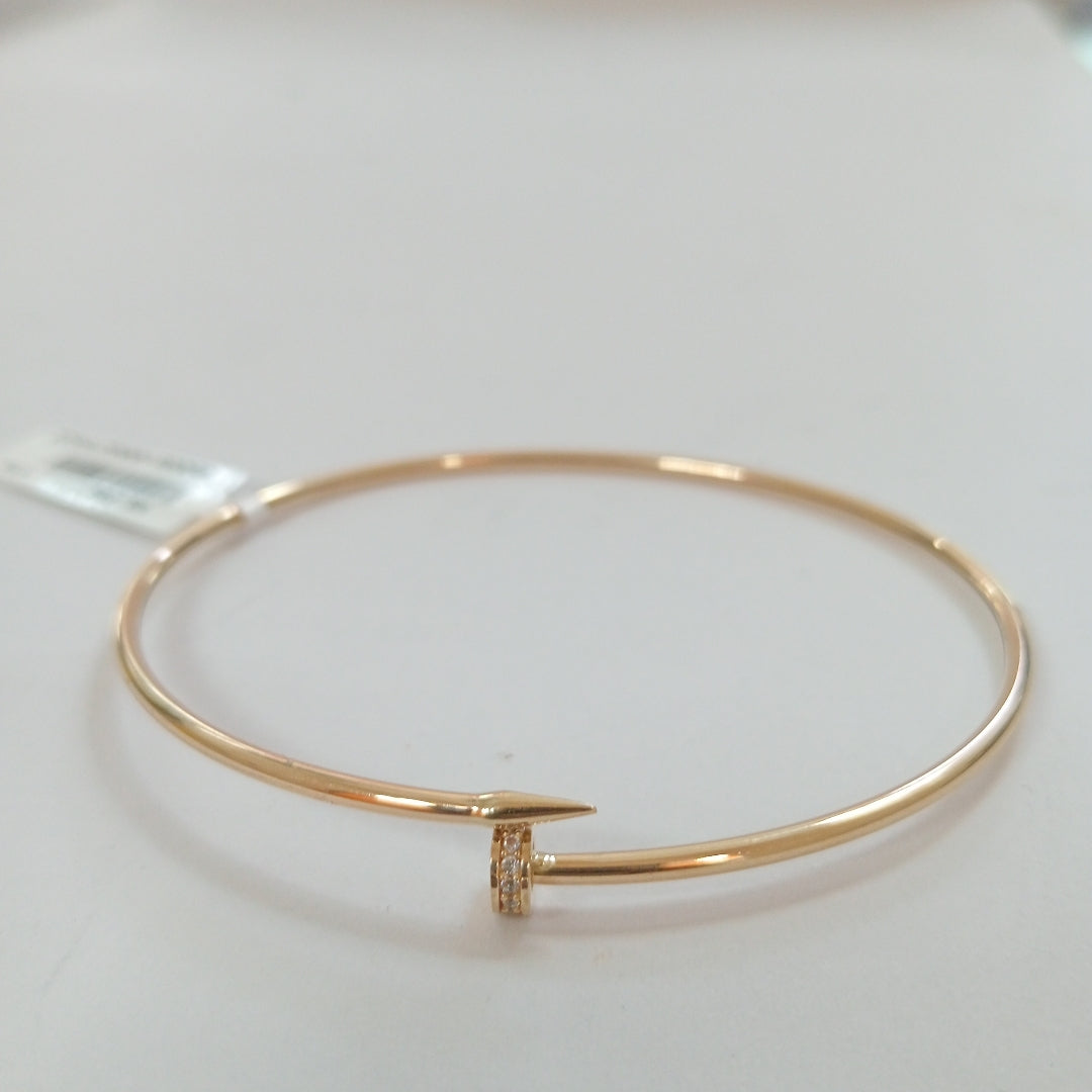 PULSERA CLAVO ORO 14K 2.9 (NUEVO)