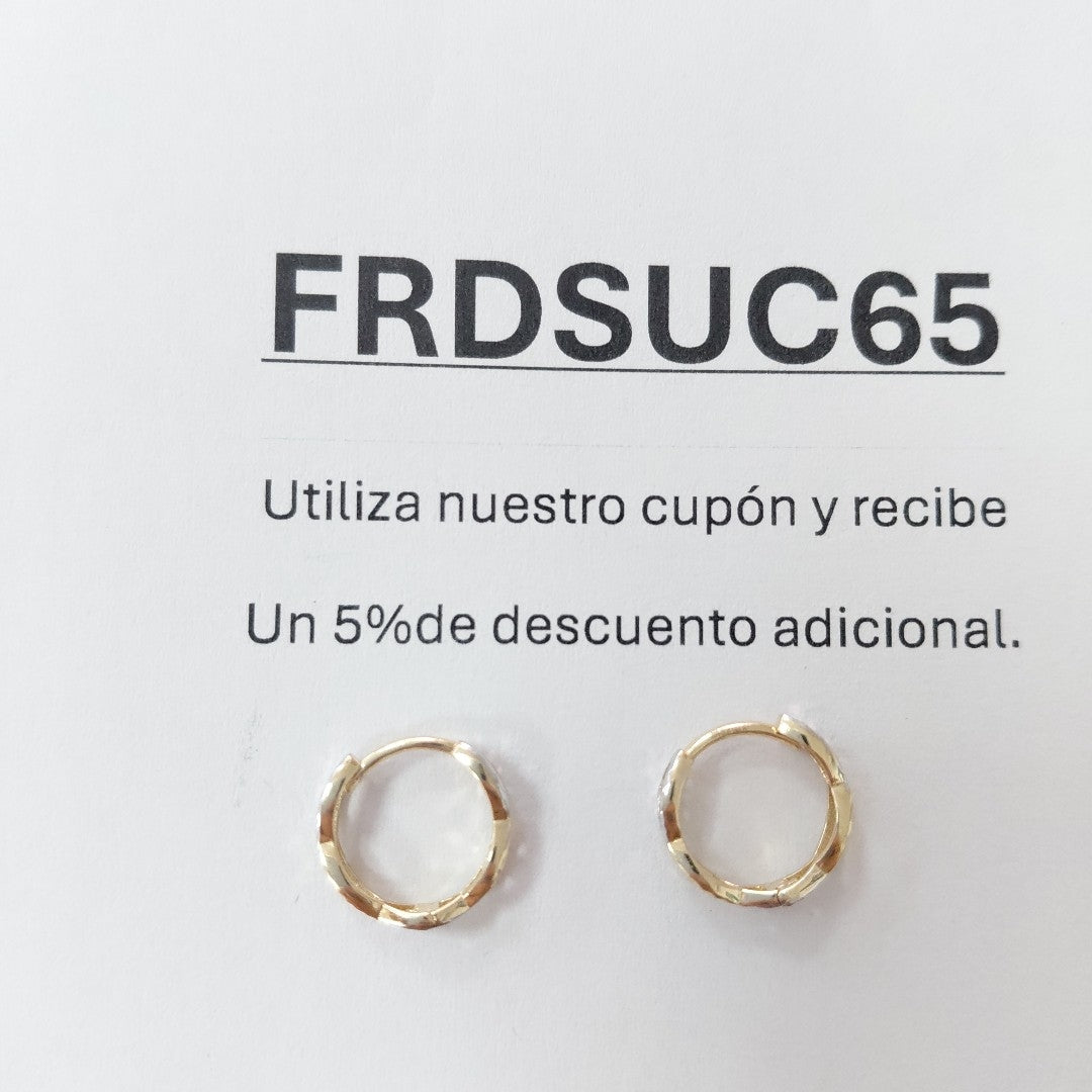 HUGGIES ORO 14K 1.6 (NUEVO)