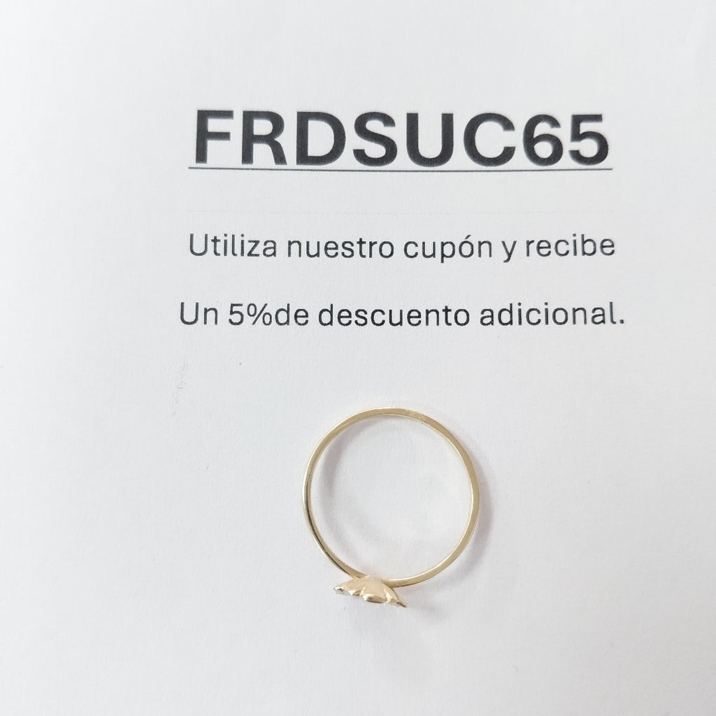 ANILLOS DAMA ORO 14K 1.6 (NUEVO)