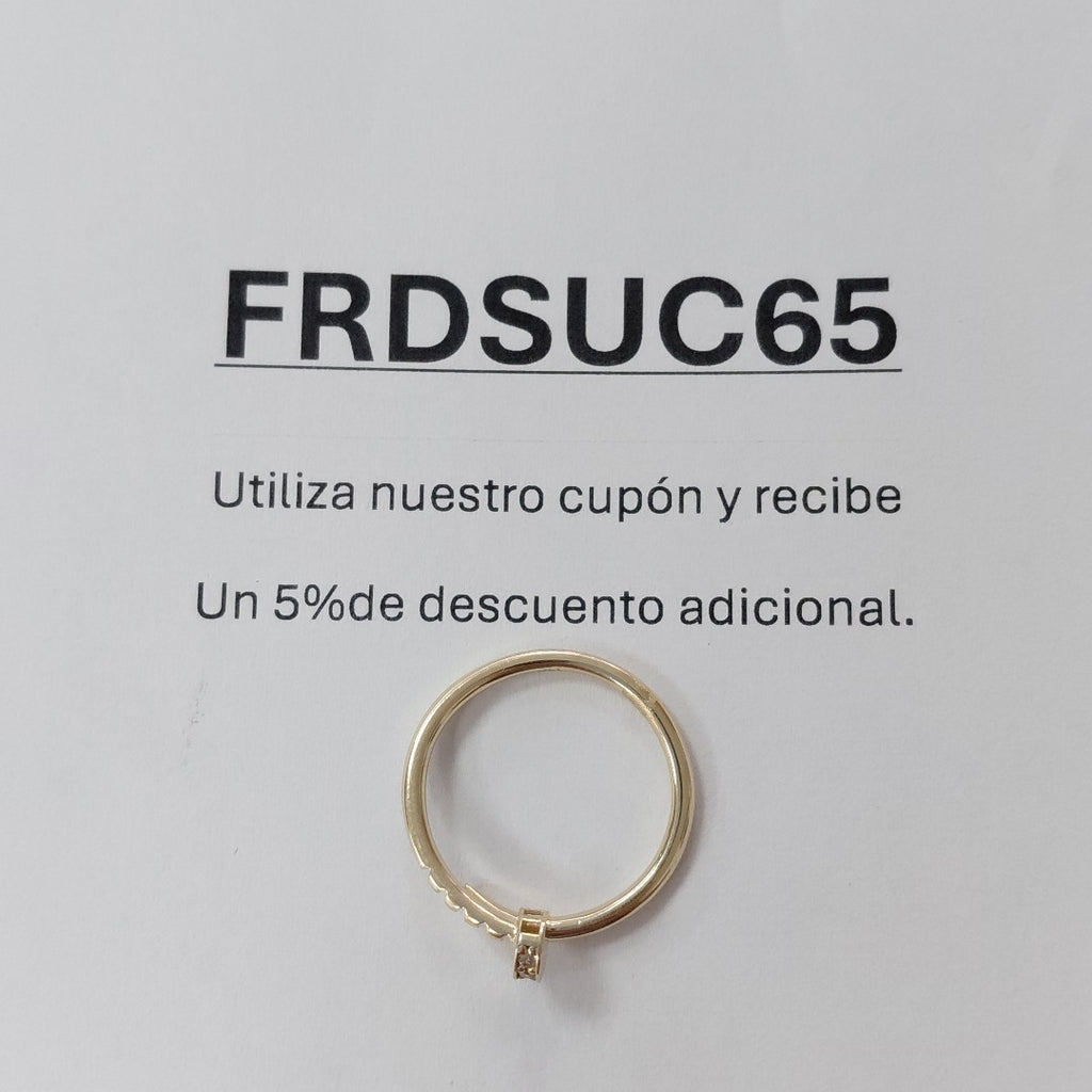 ANILLOS DAMA ORO 14K 2.6 (NUEVO)