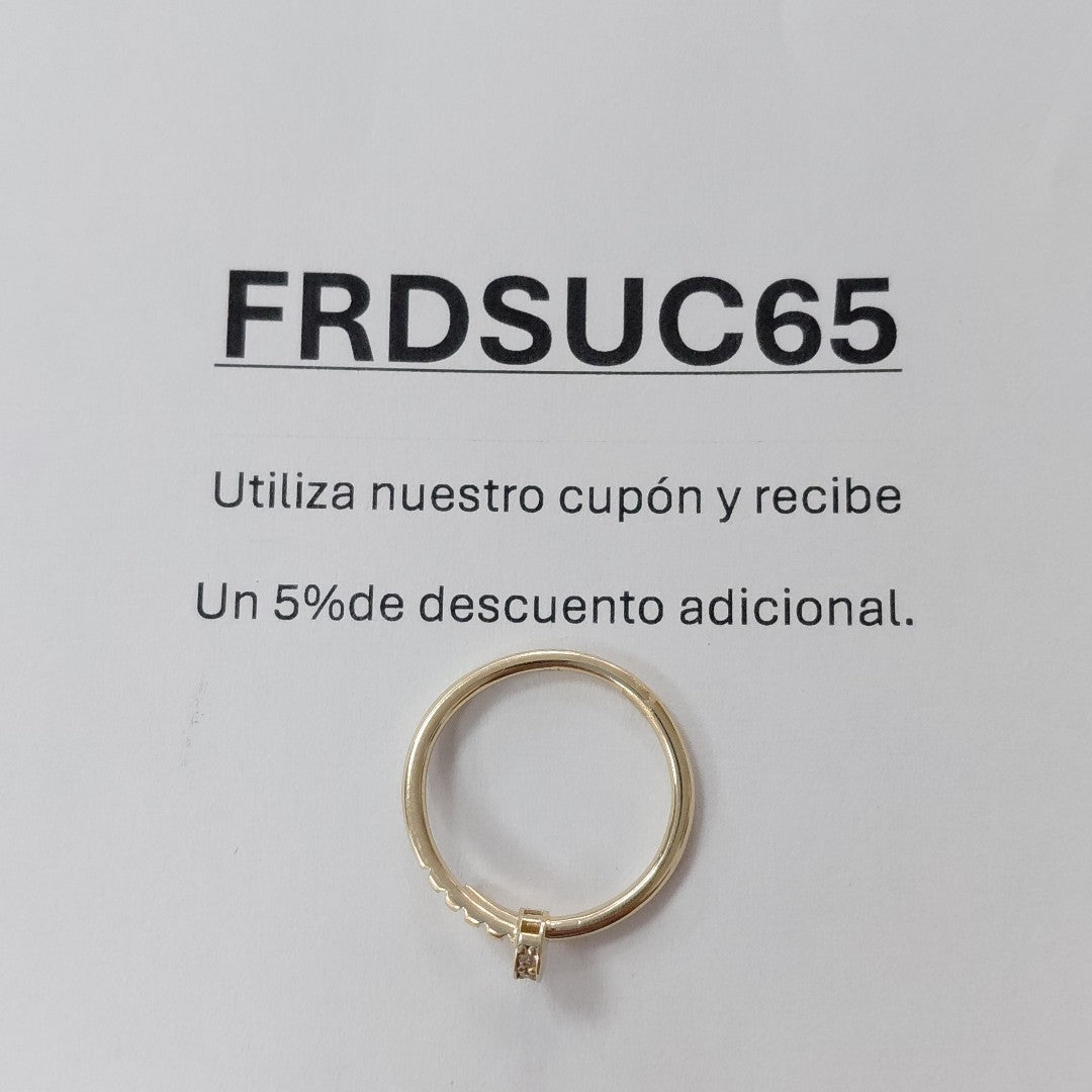 ANILLOS DAMA ORO 14K 2.6 (NUEVO)