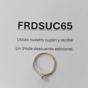ANILLOS DAMA ORO 14K 2.6 (NUEVO)