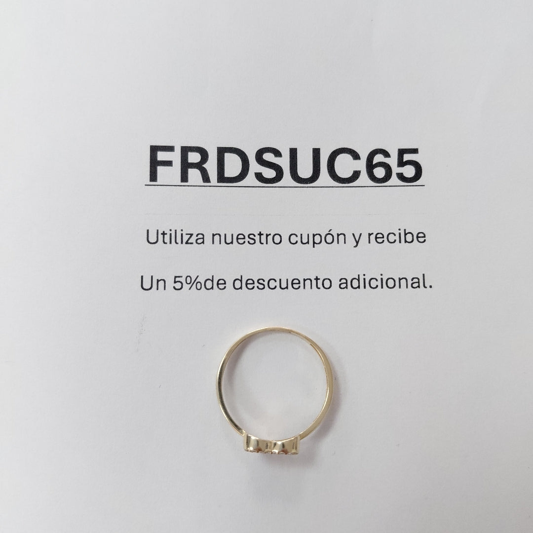 ANILLOS DAMA ORO 14K 1.6 (NUEVO)