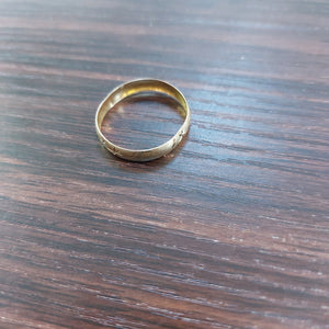 ARGOLLA ORO 8 K 0.9 GRMS (SEMINUEVO)