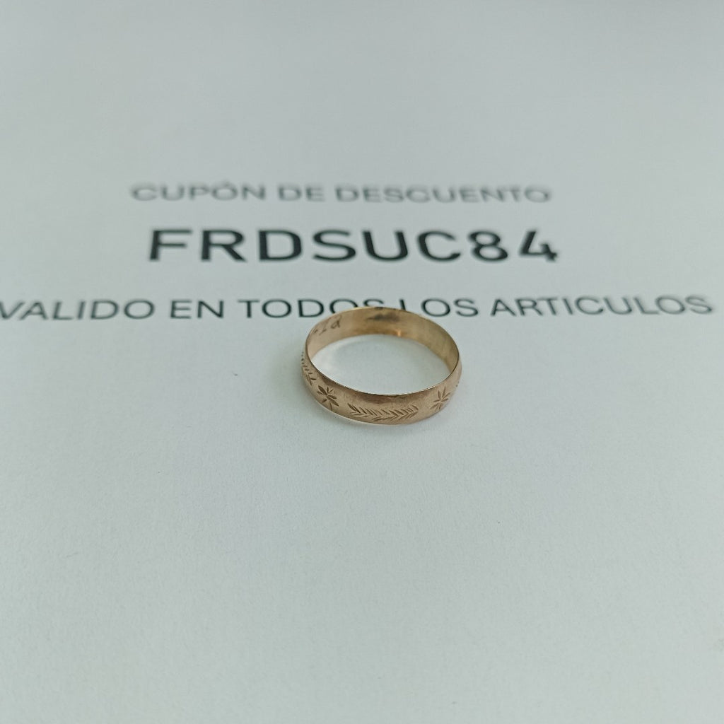 ARGOLLA ORO 8 K 1 GRMS (SEMINUEVO)