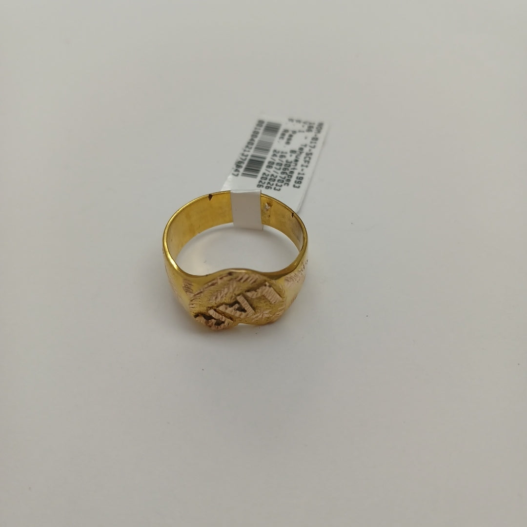 ANILLO ORO 10 K 8 GRMS (SEMINUEVO)