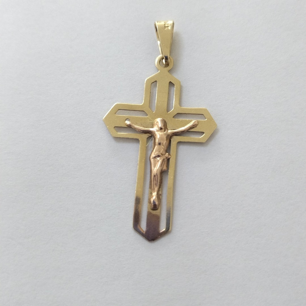 CRUZ,DIJE ORO 10 K 1,80 GRMS (SEMINUEVO)