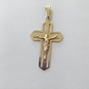 CRUZ,DIJE ORO 10 K 1,80 GRMS (SEMINUEVO)