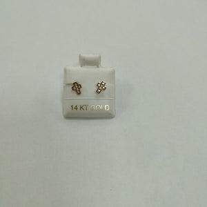 BROQUELES PAR ORO 14 K 0,30 GRMS (SEMINUEVO)