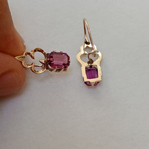 ARETES PAR ORO 8 K 1.6 GRMS (SEMINUEVO)