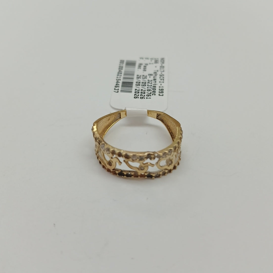ANILLITO ORO 14 K 1.6 GRMS (SEMINUEVO)