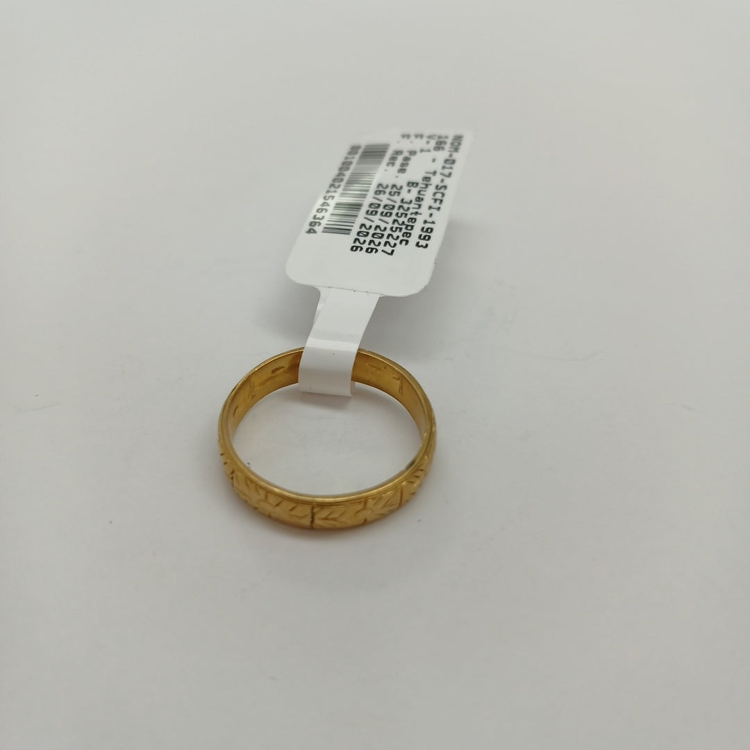 ARGOLLA ORO 10 K 2.4 GRMS (SEMINUEVO)