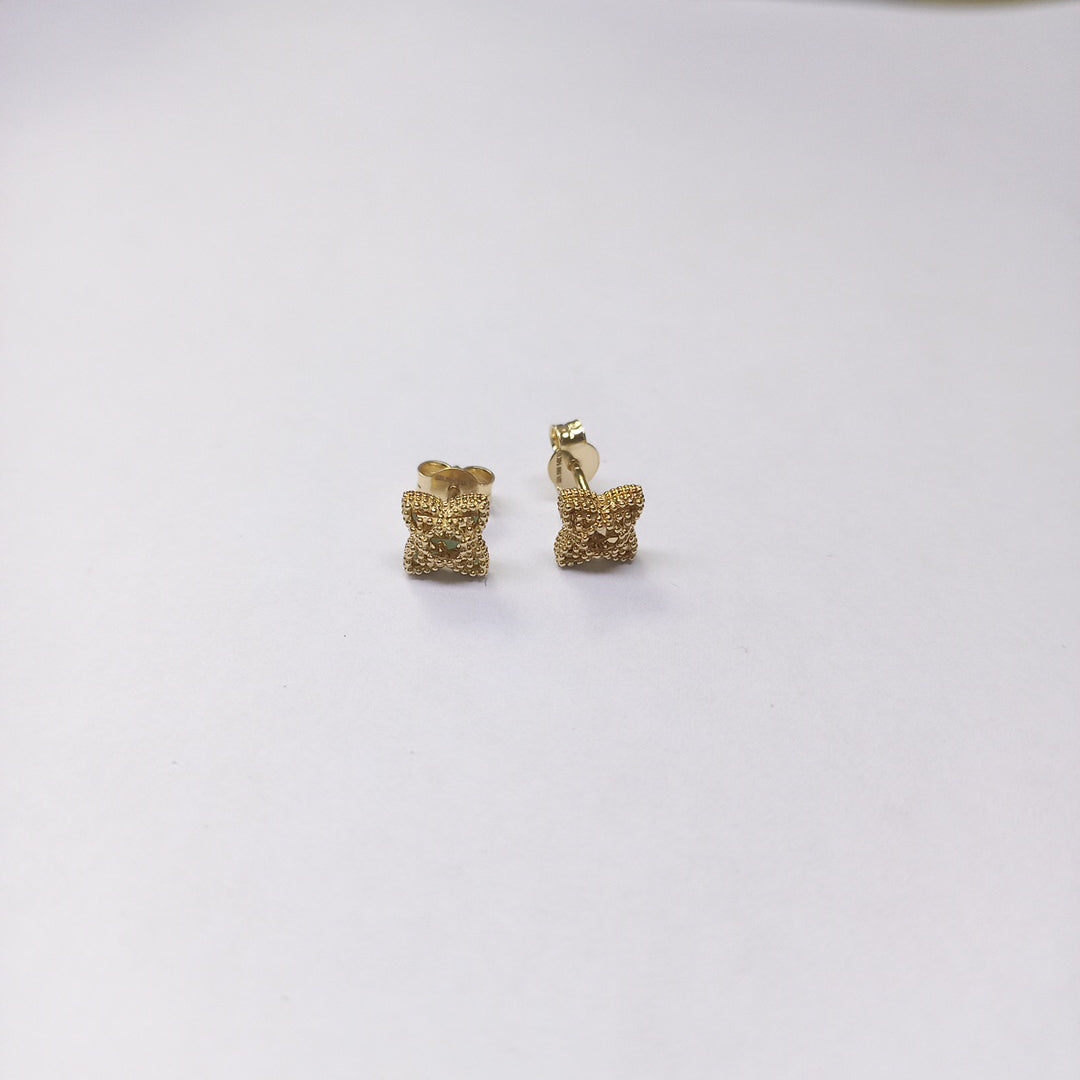 BROQUELES ORO 14K 1.6 (NUEVO)