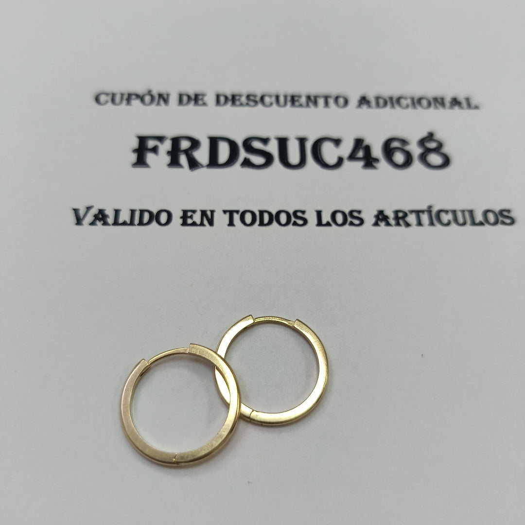 HUGGIES ORO 14K 2.8 (NUEVO)